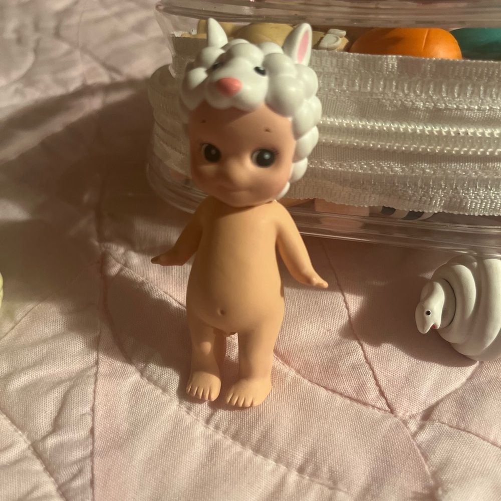 Adorable Lamb Costume Doll
